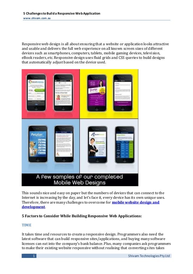 web app builder with responsive pages