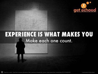 Photo by jrmllvr - Creative Commons Attribution-NonCommercial-ShareAlike License http://www.flickr.com/photos/70117145@N05

Created with Haiku Deck

 