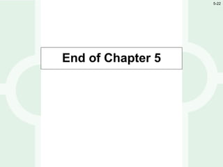1-22
End of Chapter 5
5-22
 
