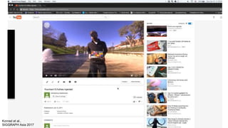 Konrad et al.,
SIGGRAPH Asia 2017
 