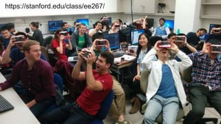 Additional Information
• M. Brown, D. Lowe “Automatic Panoramic Image Stitching using Invariant
Features”, IJCV 2007
• autostitch: http://matthewalunbrown.com/autostitch/autostitch.html
• S. Peleg, M. Ben-Ezra, Y. Pritch “Omnistereo: Panoramic Stereo Imaging” IEEE
PAMI 2001
https://stanford.edu/class/ee267/
 