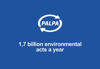 1,7 billion environmental
acts a year
 