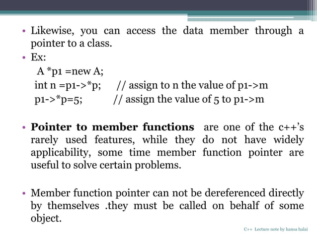 Classes And Objects In C _ Classes (I) – FYZQL
