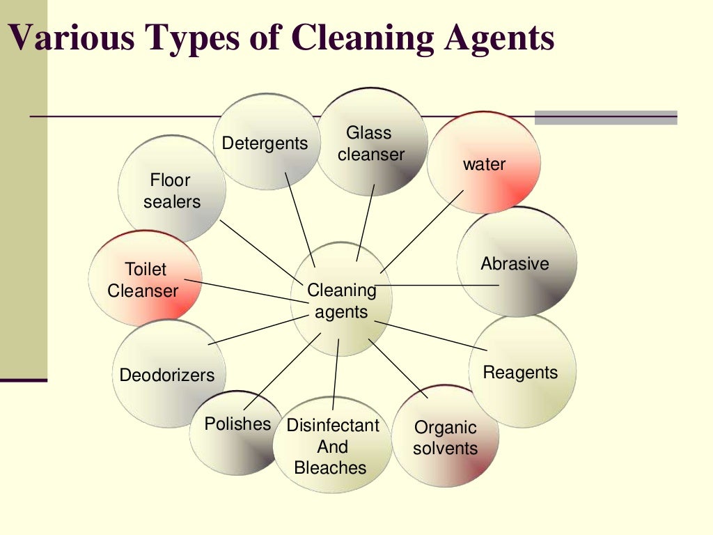 5 cleaning agents