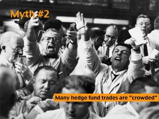 Myth #2




          Many hedge fund trades are “crowded”
 