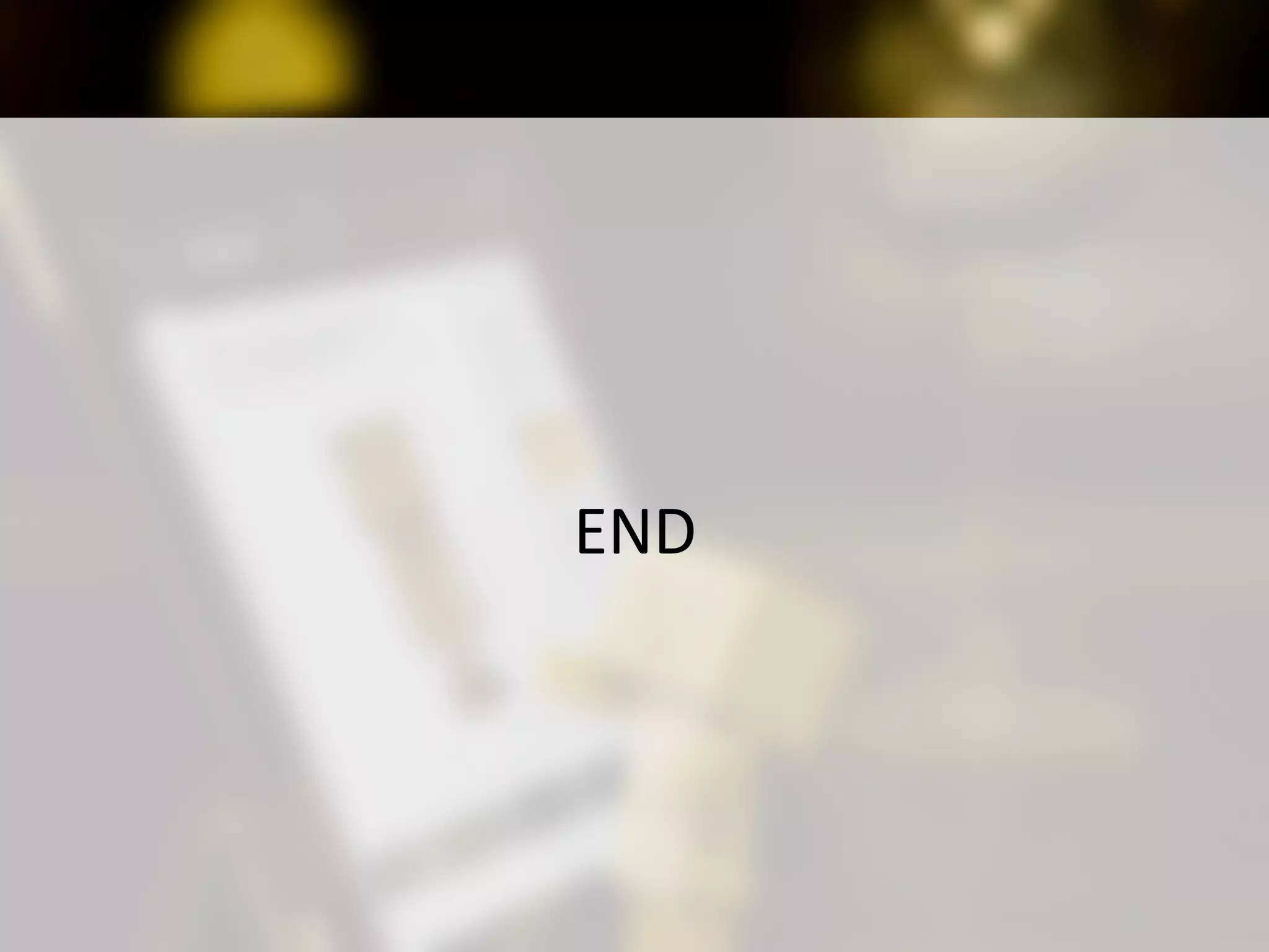 END
 