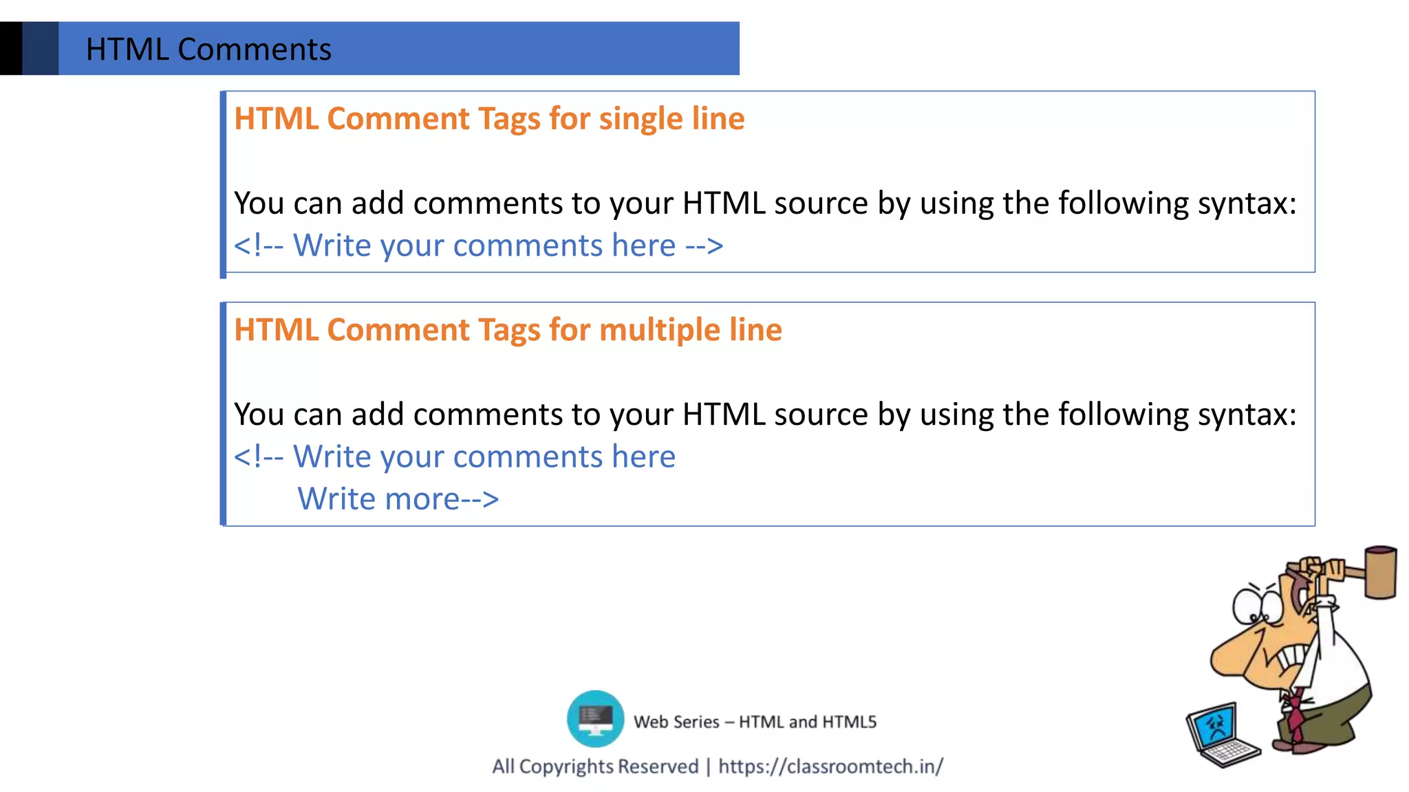 5 comments in_html | PPTX