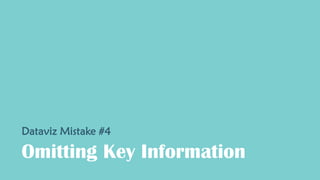 Omitting Data 5 Common Data Visualization Mistakes (and how to avoid making them) | PDF