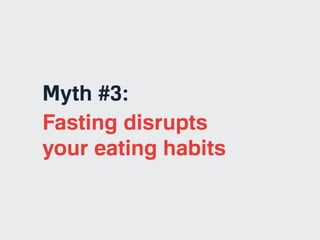 5 Common Myths about Fasting that May Stop you from Benefitting from It