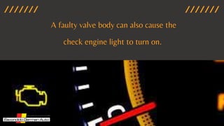5 Common Signs Your Porsche's Transmission Valve Body Is Failing