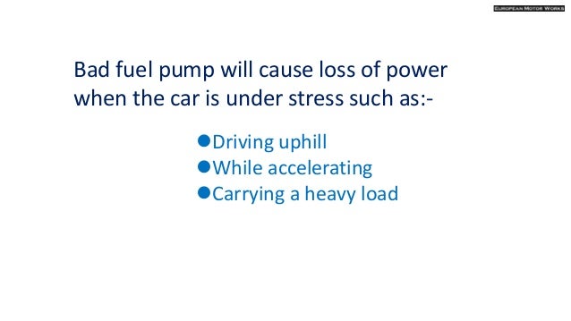 5 Common Symptoms of Mini Cooper Fuel Pump Failure in your San ...