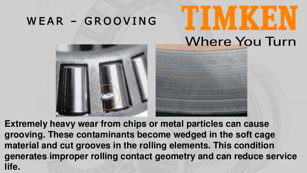 5 common types of bearing damage