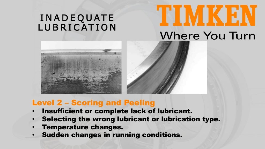 5 common types of bearing damage