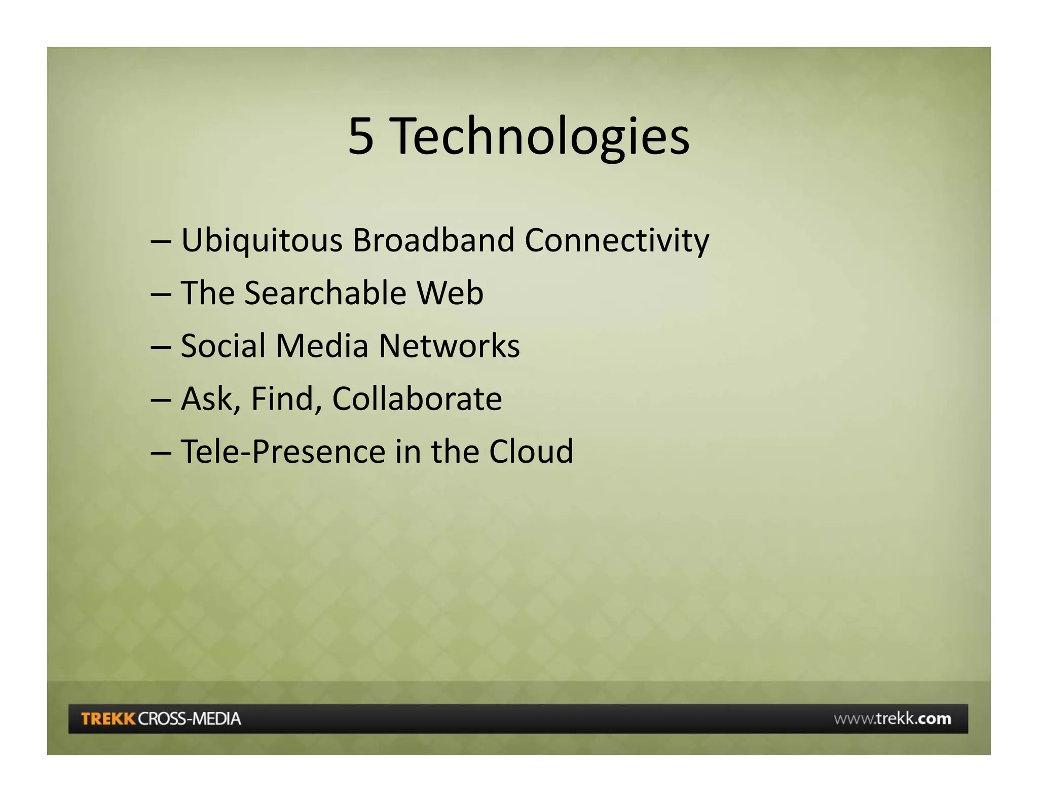 5 Communications Trends Affecting Business And Education