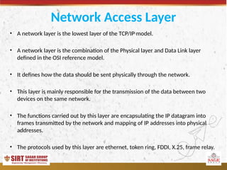 Comprehensive Overview of the TCP/IP Model and Its Protocols in ...