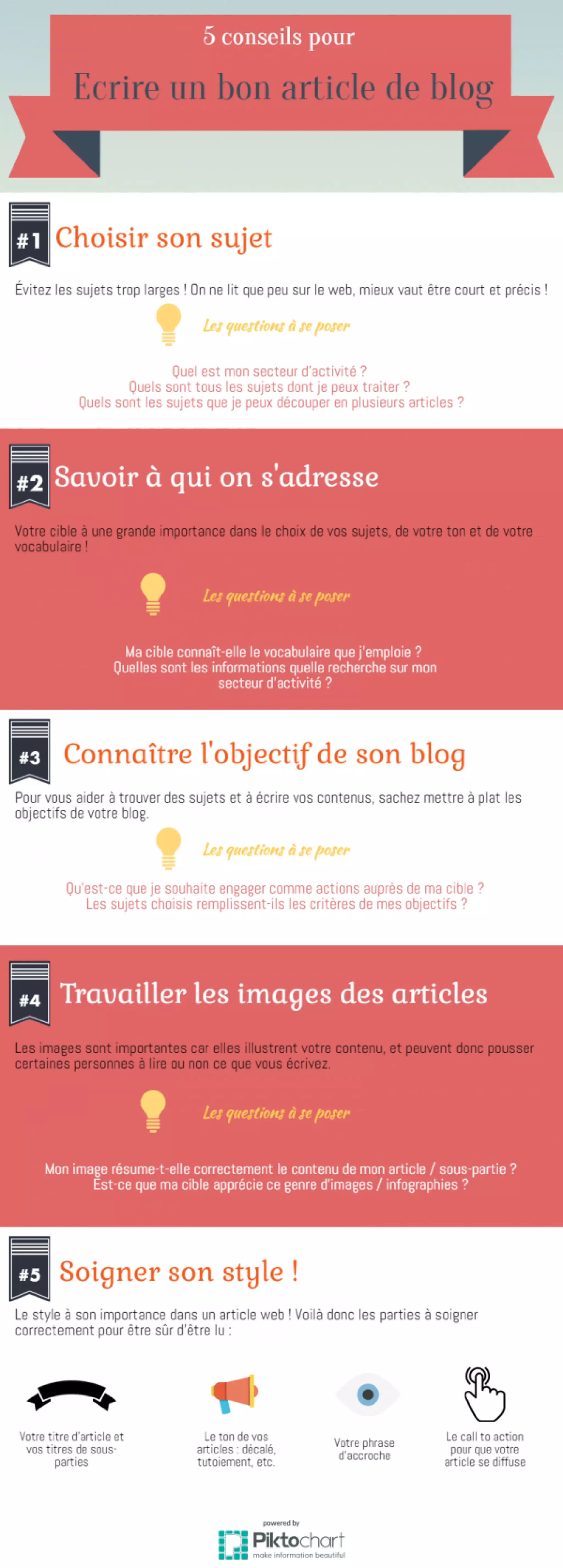 5 conseils pour écrire un bon article de blog | PDF
