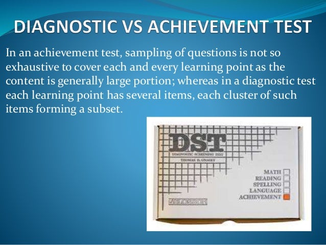 5 construction of diagnostic test