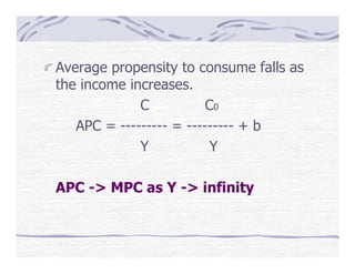 5 consumption function | PDF