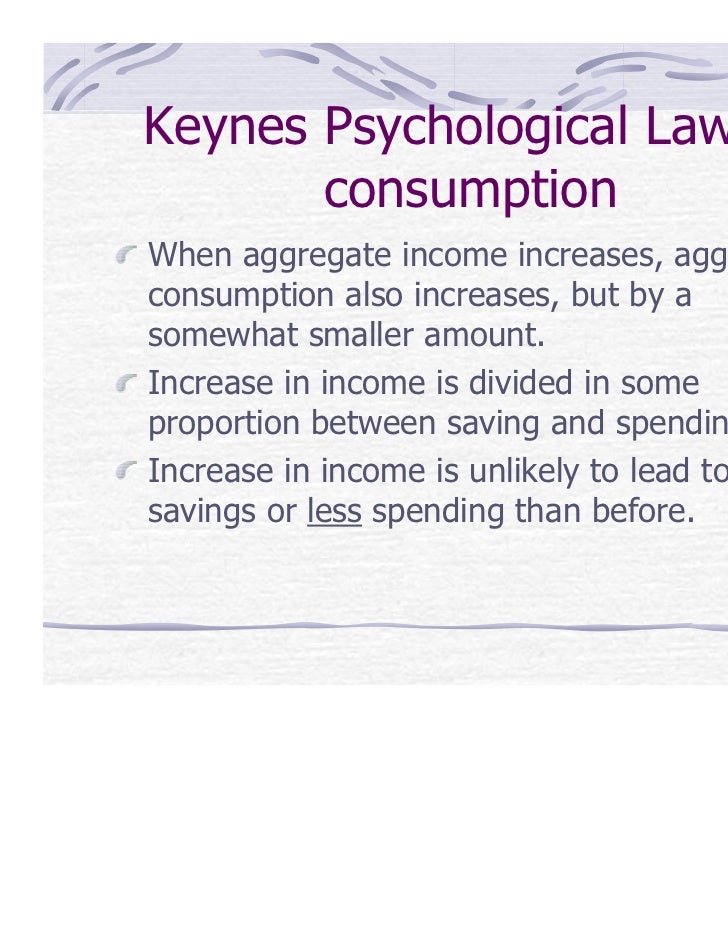5 Consumption Function