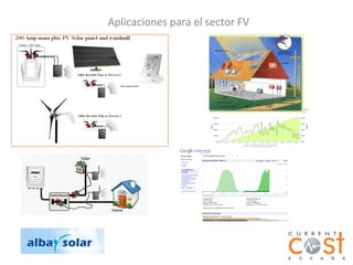 Aplicaciones para el sector FV
 