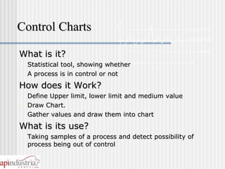5 Control Charts | PPT