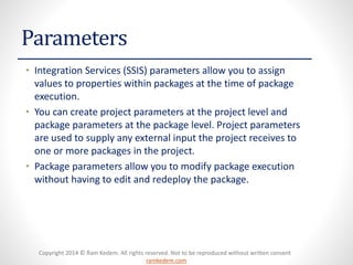 63 ssis controlling package flow using script task |... Control Flow Using SSIS | PDF