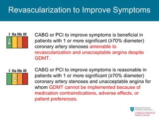 Comprehensive Update on Coronary Disease Management: Medication, PCI ...