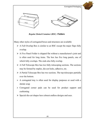Partial Overlap Rsc Box corrugated packaging | DOC
