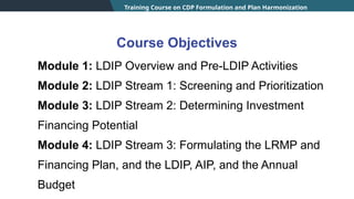Ldip Guide.pdf 5 Course 4 Investment Programming Part 1.ppt gandix | PPTX