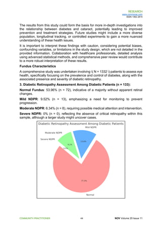 THE PREVALENCE AND IMPACT OF DIABETIC RETINOPATHY AMONG TYPE 2 DIABETES ...