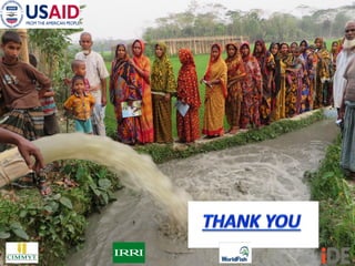 Boosting Crop Intensification in Southern Bangladesh: How can surface water irrigation be done at scale? 