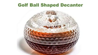 Golf Ball Shaped Decanter
 