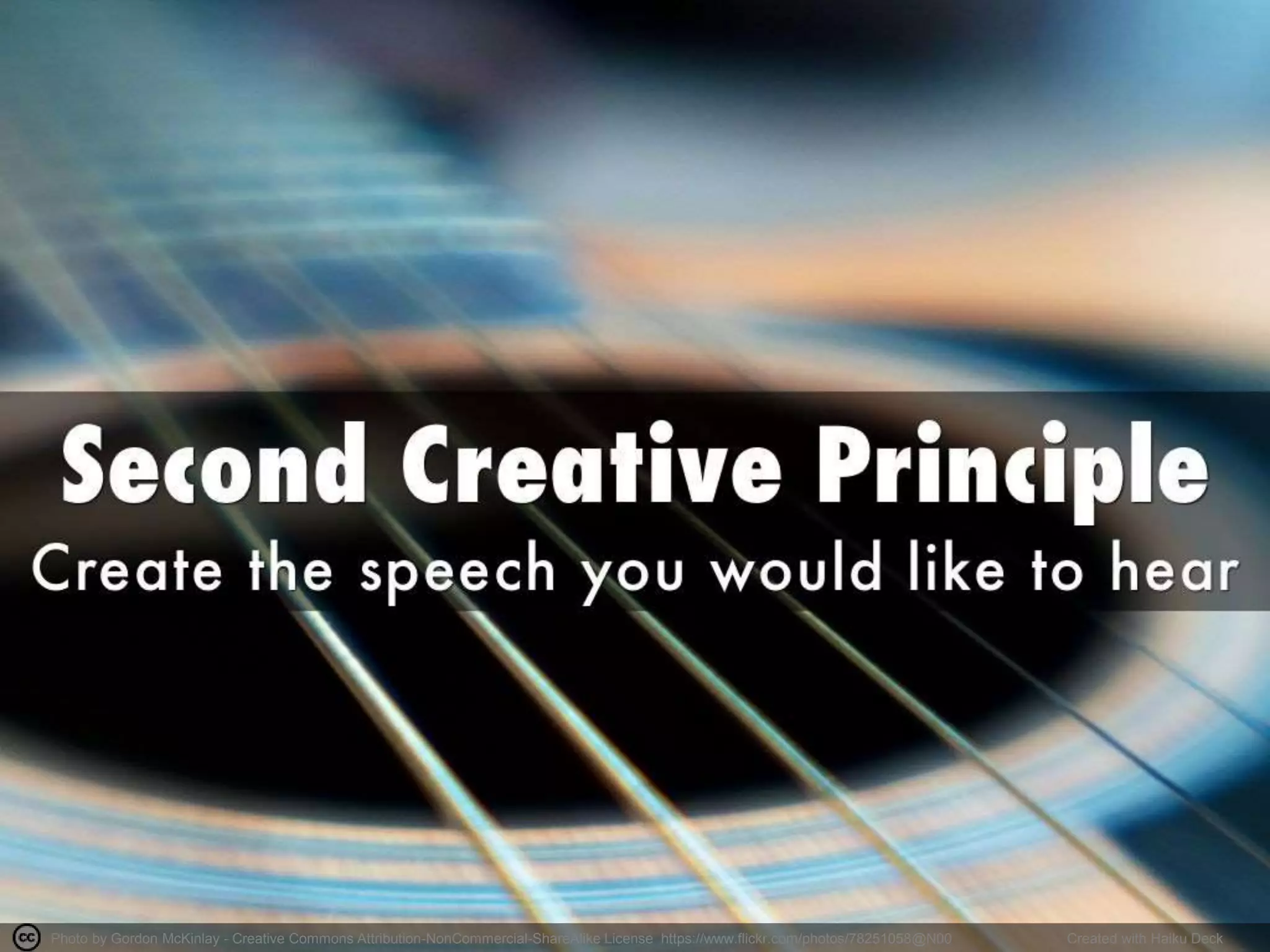 Photo by Gordon McKinlay - Creative Commons Attribution-NonCommercial-ShareAlike License https://www.flickr.com/photos/78251058@N00 Created with Haiku Deck
 