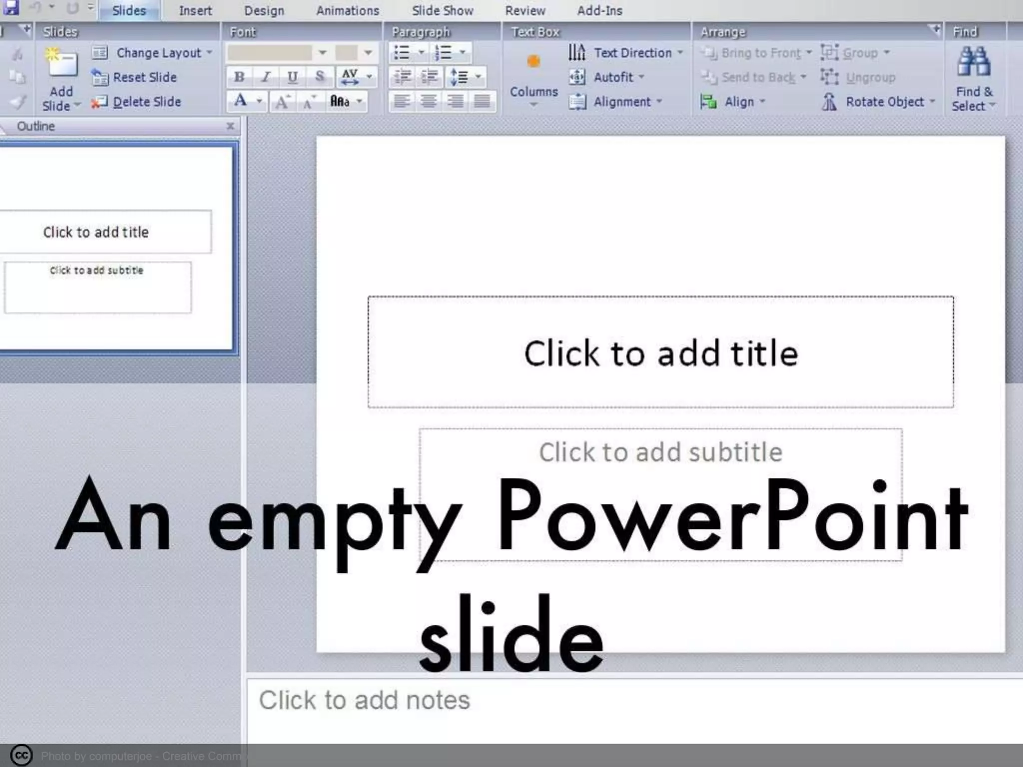 Photo by computerjoe - Creative Commons Attribution-ShareAlike License https://www.flickr.com/photos/32173733@N00 Created with Haiku Deck
 
