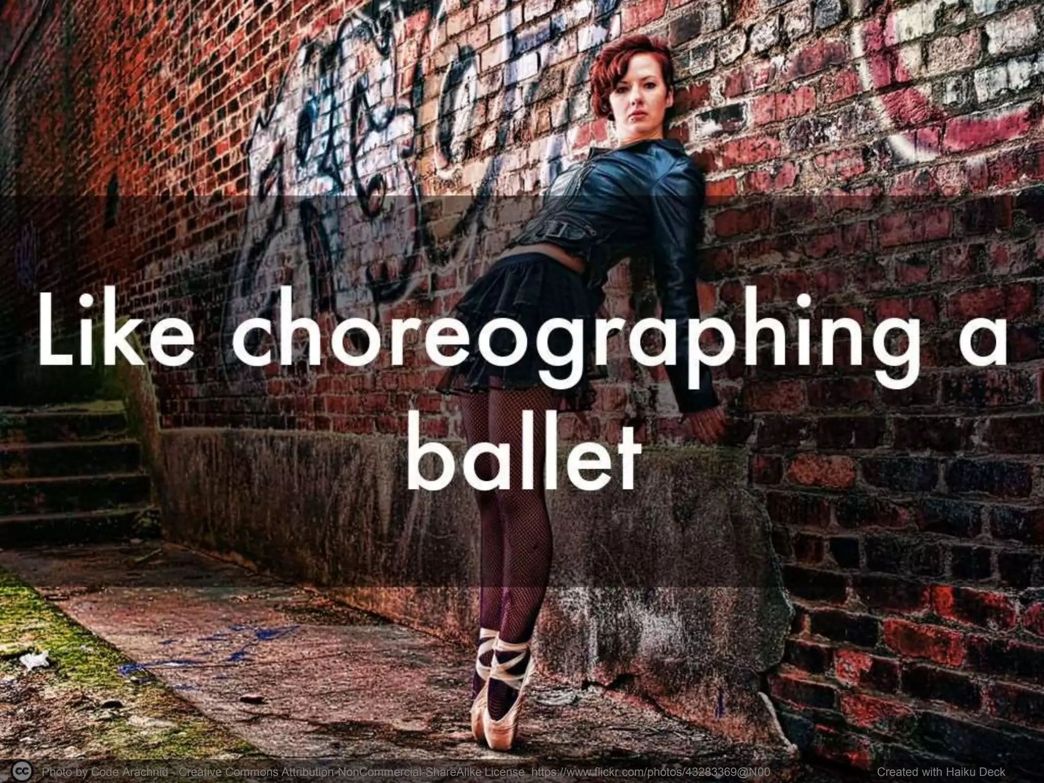 Photo by Code Arachnid - Creative Commons Attribution-NonCommercial-ShareAlike License https://www.flickr.com/photos/43283369@N00 Created with Haiku Deck
 