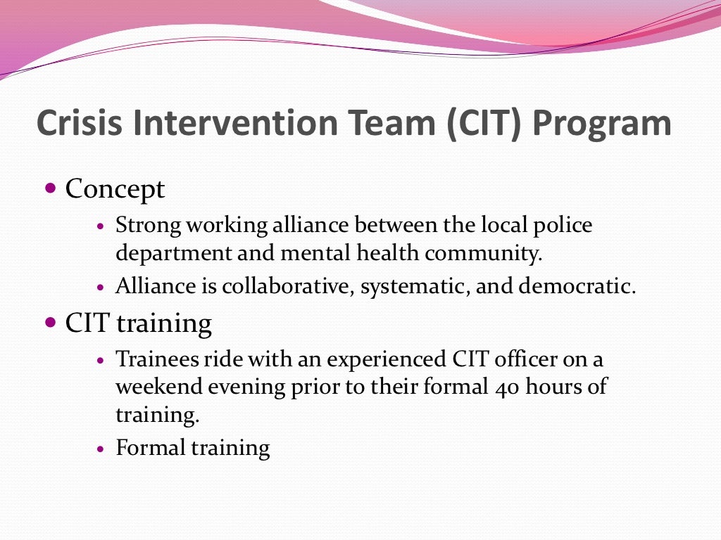 5 crisis case handling