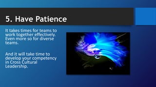 5 Criteria for Cross Cultural Leadership | PPTX