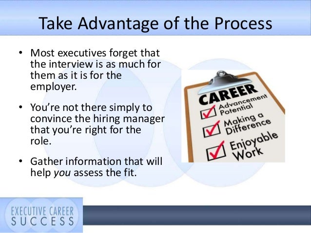 interview questions for executives