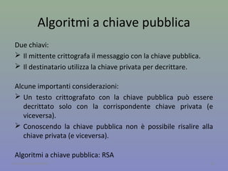 L’ARCHITETTURA DI INTERNET
13A cura di Jacques Bottel
 