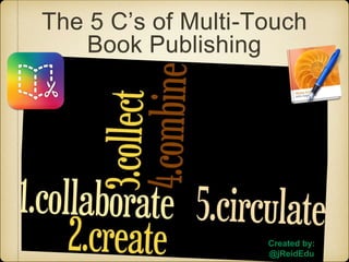 Created by:
@jReidEdu
The 5 C’s of Multi-Touch
Book Publishing
 