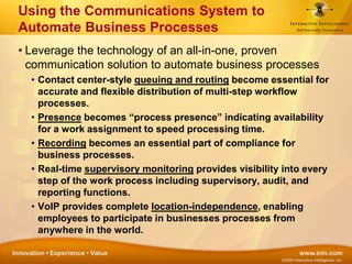 Communications-Based Process Automation (CBPA) | PDF