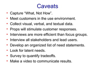 5 customer needs | PPT