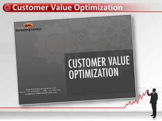 Customer Value Optimization
 