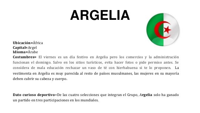 Idioma Que Se Habla En Argelia