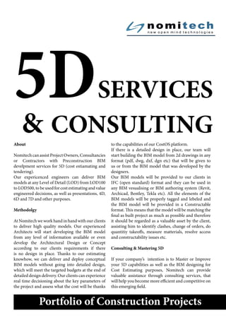 Nomitech: 5D Services & Consulting