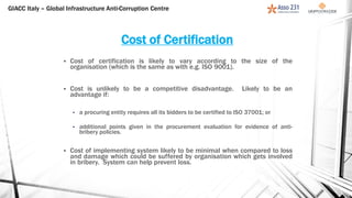 GIACC Italy - ISO 37001 | PDF