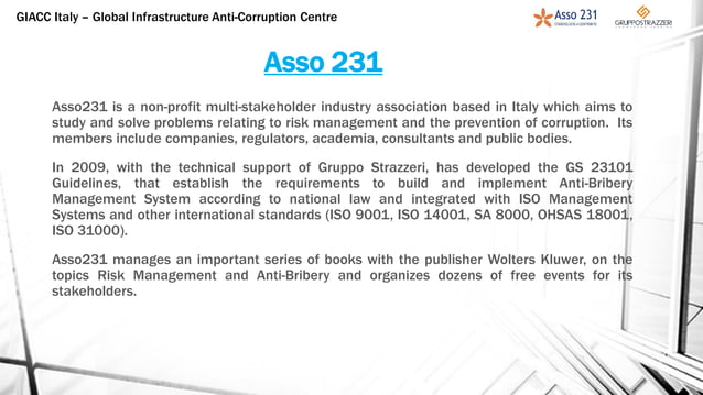 GIACC Italy - ISO 37001 | PPT
