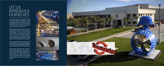 d
LET US
INTRODUCE
OURSELVES
For over 30 years, Thrustmaster of Texas
has been designing, manufacturing and
supporting marine propulsion systems
for a global network of customers and
continues to be the largest manufacturer
of marine thrusters in the U.S.A.
Thrustmaster propulsion units are manu-
factured in Houston, TX with a variety of
configurations including self-contained
and portable deck-mounted propulsion
units, thru-hull azimuthing thrusters,
Z-drives, water jets, retractable thrust-
ers and tunnel thrusters in power ranges
from 35 to 10,740 hp (22 kW to 8 MW).
Special expertise has been developed in
designing and manufacturing equipment
for maneuvering, navigating and dynam-
ic positioning of ships, boats and barges.
Thrustmaster pioneered the concept of
hydraulic propulsion for the marine in-
dustry using technology originally em-
ployed in the offshore oil fields. Thrust-
master hydraulic tunnel thrusters are
the benchmark for efficient and reliable
maneuvering under severe marine con-
ditions.
 