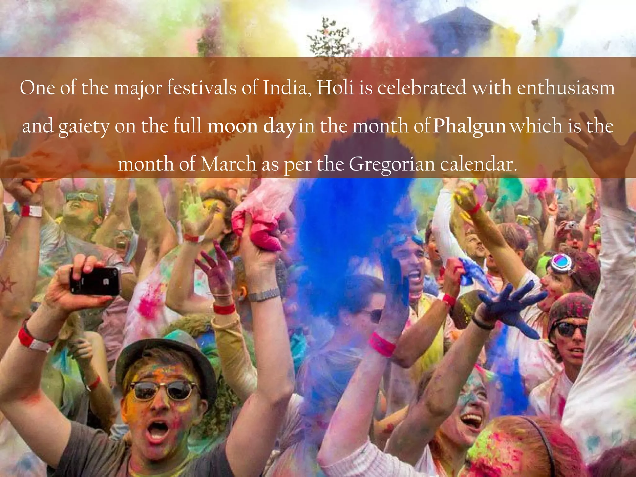 holi festival presentation
