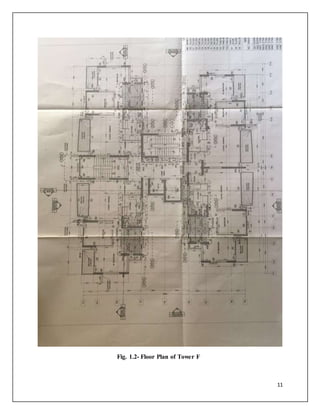 11
Fig. 1.2- Floor Plan of Tower F
 